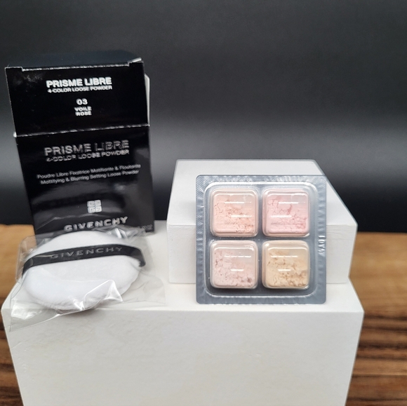 Givenchy Prisme Libre 4 Color Loose Powder (03), Puff Included, .02oz, NIB - Picture 8 of 10